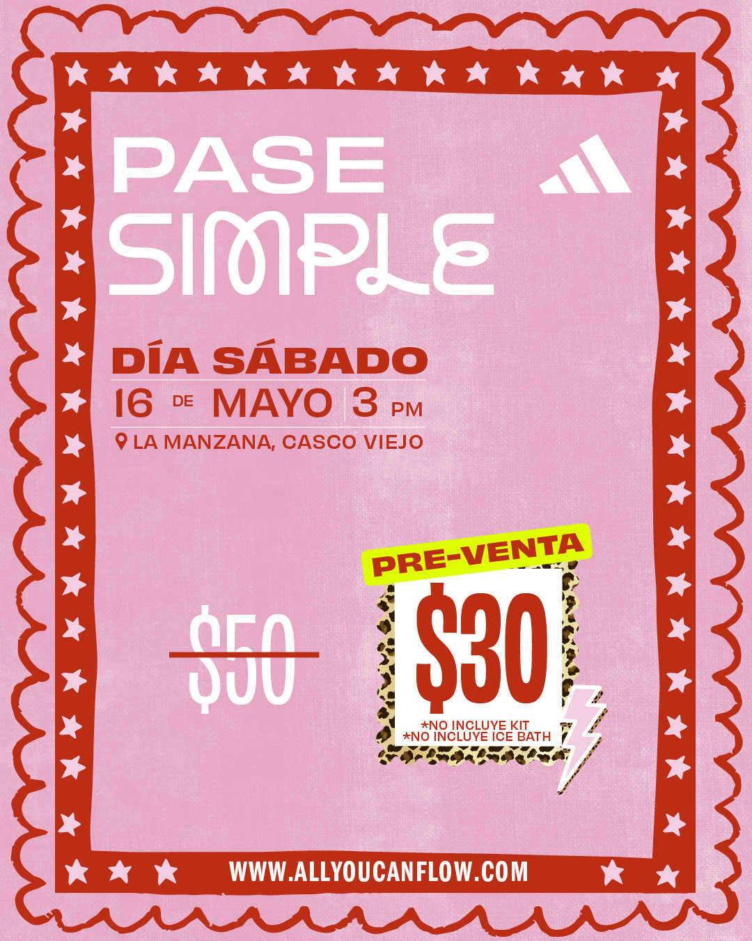 PASE SIMPLE: Sábado 8