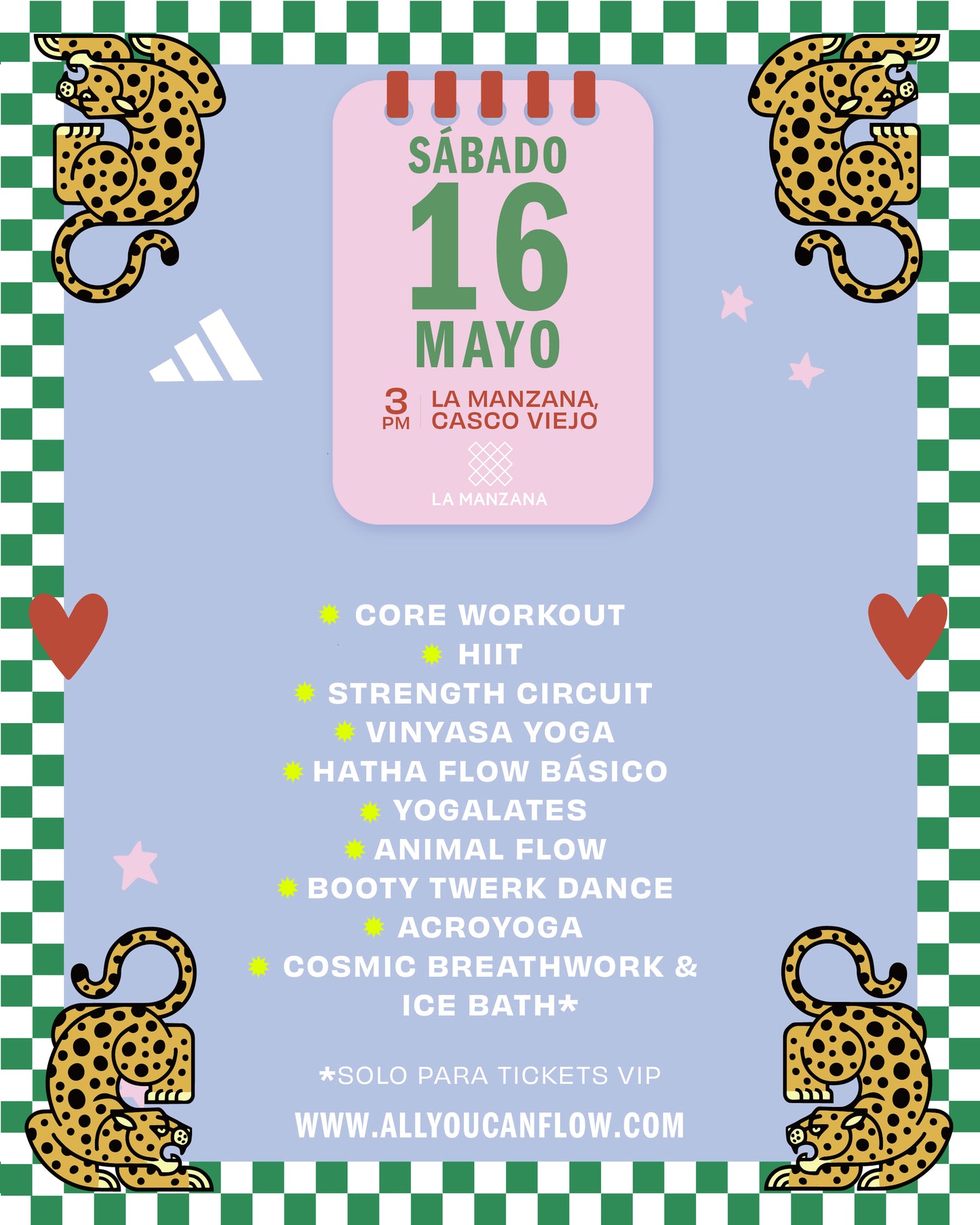 PASE VIP: Sábado 16 & Domingo 17 de Mayo