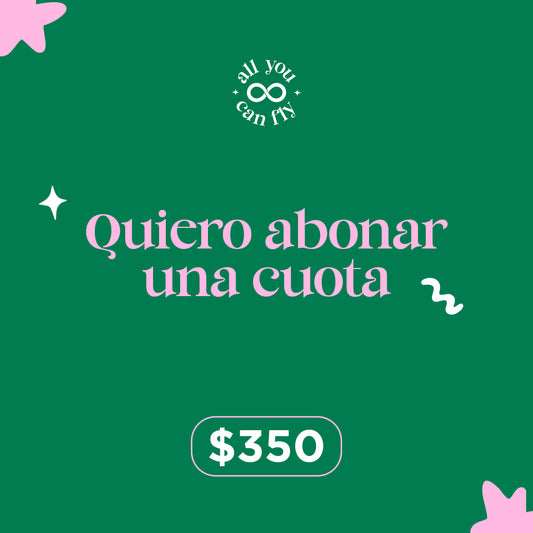 Cuota $350